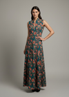 Vestido largo floral