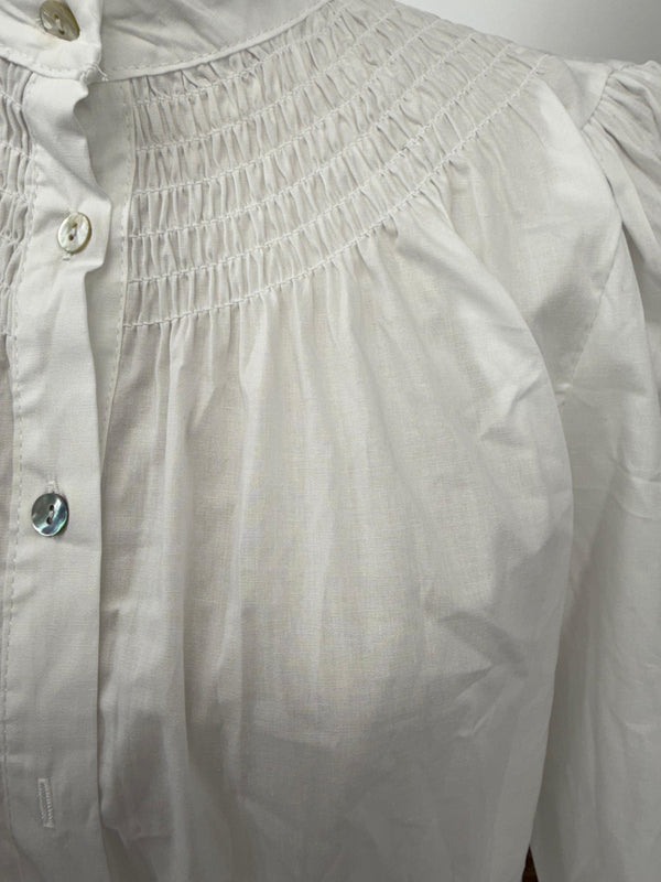 Blusa de Cuello Alto Fruncido "Victória"