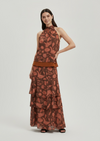 Conjunto Halter Terracota