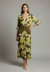 Vestido Midi Viscosa Estampado