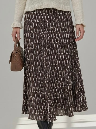 Look Jersey + falda midi