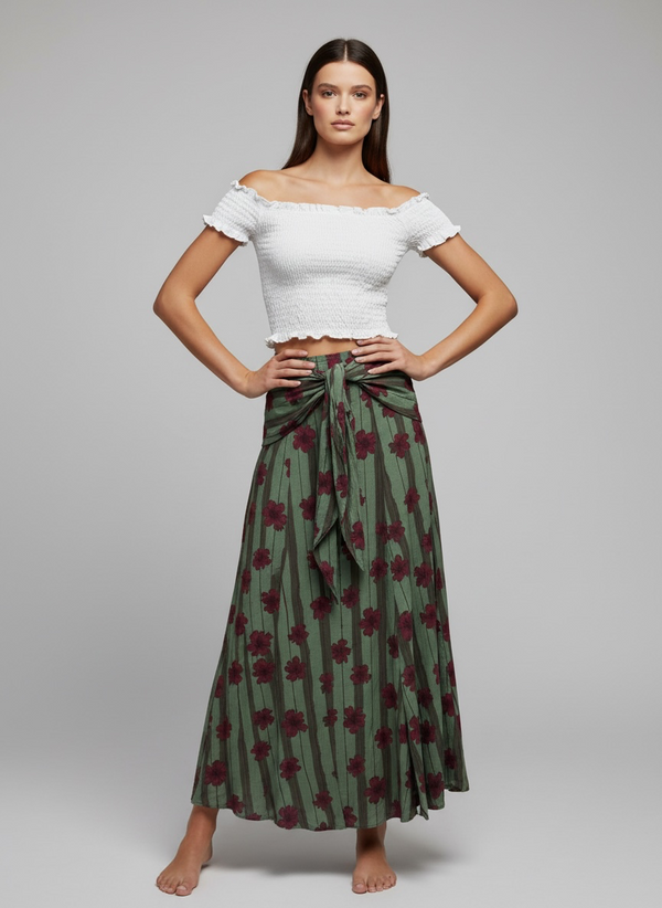 Falda Pareo Floral
