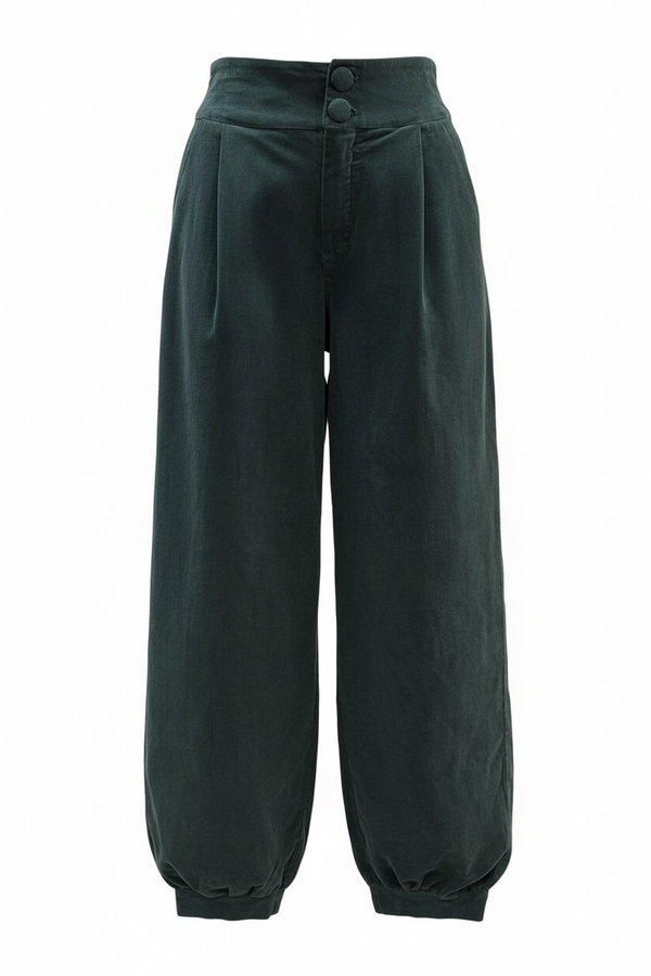 Pantalón bombacho tiro alto