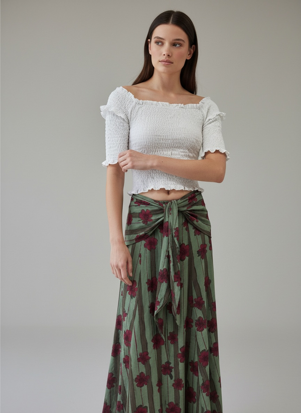 Falda Pareo Floral