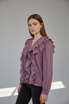 Blusa Gasa Ruffle "Aura"