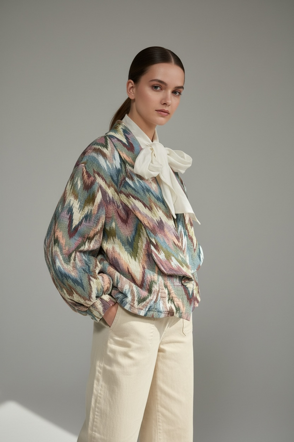 Chaqueta Jacquard bordada Verona