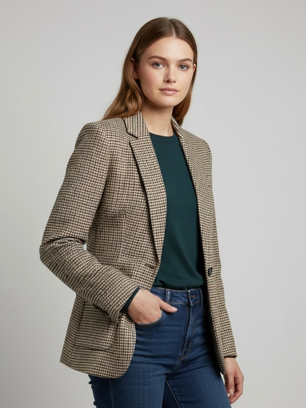 Blazer Cuadro Clásico