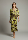 Vestido Midi Viscosa Estampado