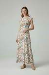 Vestido Diseño Floral Corte Estructurado