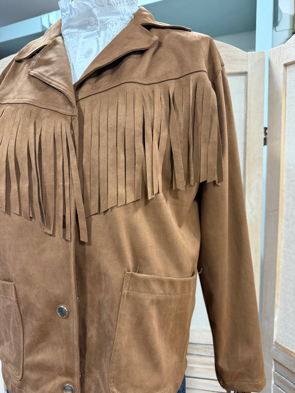 Chaqueta flecos
