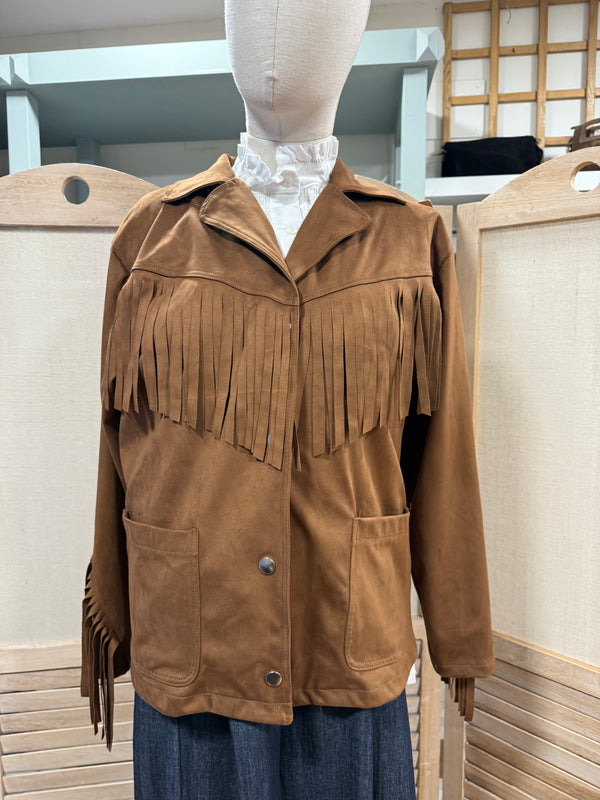 Chaqueta flecos