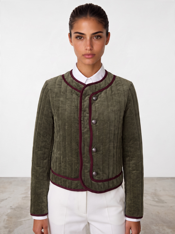 Chaqueta de micropana acolchada “Olvera”