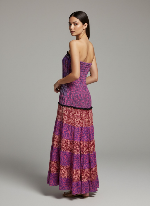 Vestido Boho Palabra de Honor