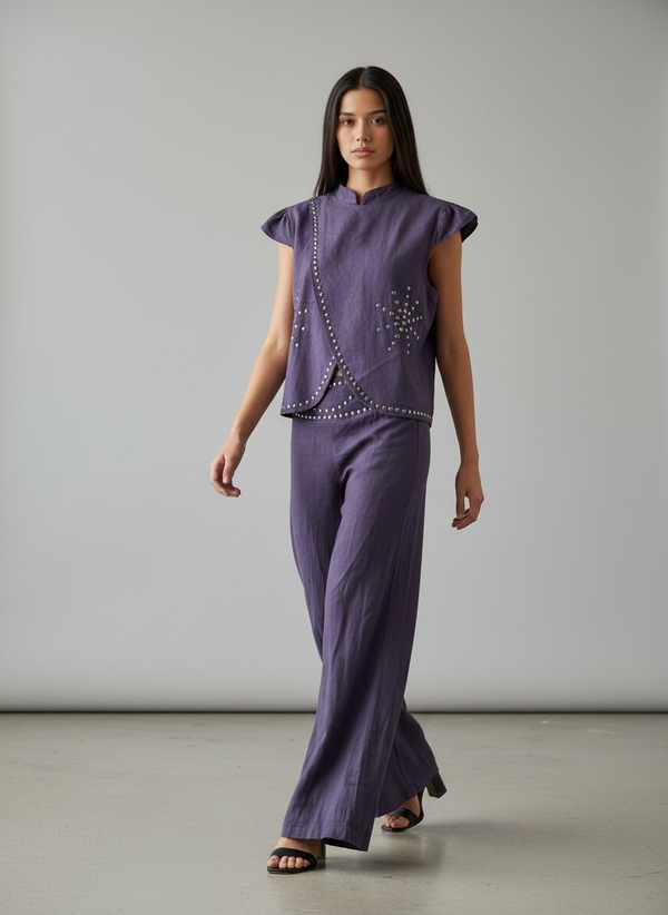 Conjunto Aura con remaches