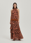 Conjunto Halter Terracota