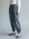 Pantalones balloon a rayas cassia
