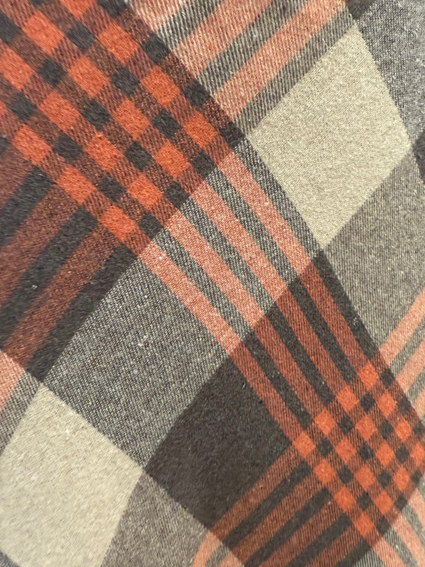 Falda Maxi Autumn Whisper - Tartán de Cuadros Otoñal