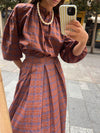 Conjunto falda y camisa