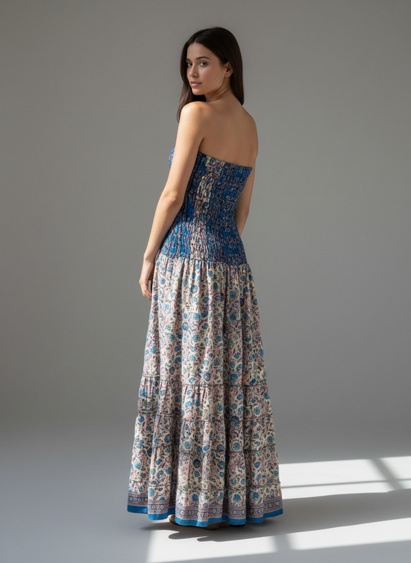 Vestido Boho Palabra de Honor