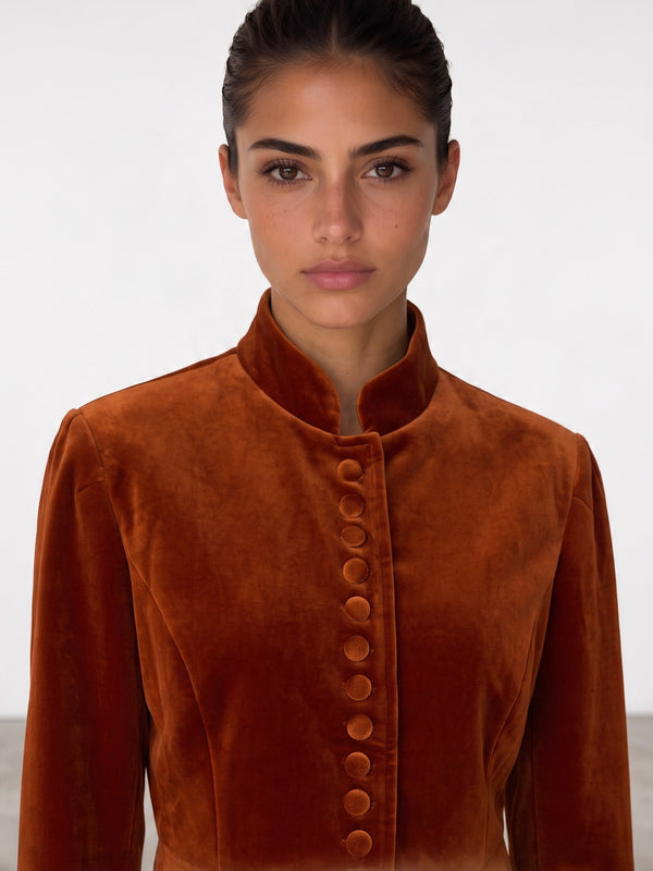 Chaqueta de terciopelo “Albi”