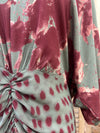 Vestido Midi Viscosa Estampado