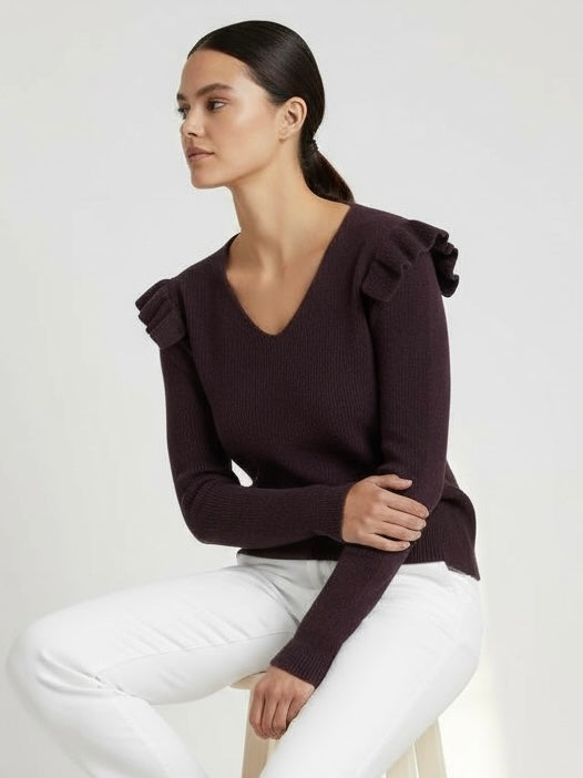 Suéter Punto Acanalado Mujer - Elegante y Versátil