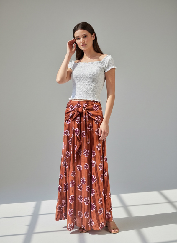Falda Pareo Floral