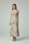 Vestido Diseño Floral Corte Estructurado