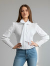 Blusa con Lazo Smock "Sophía"