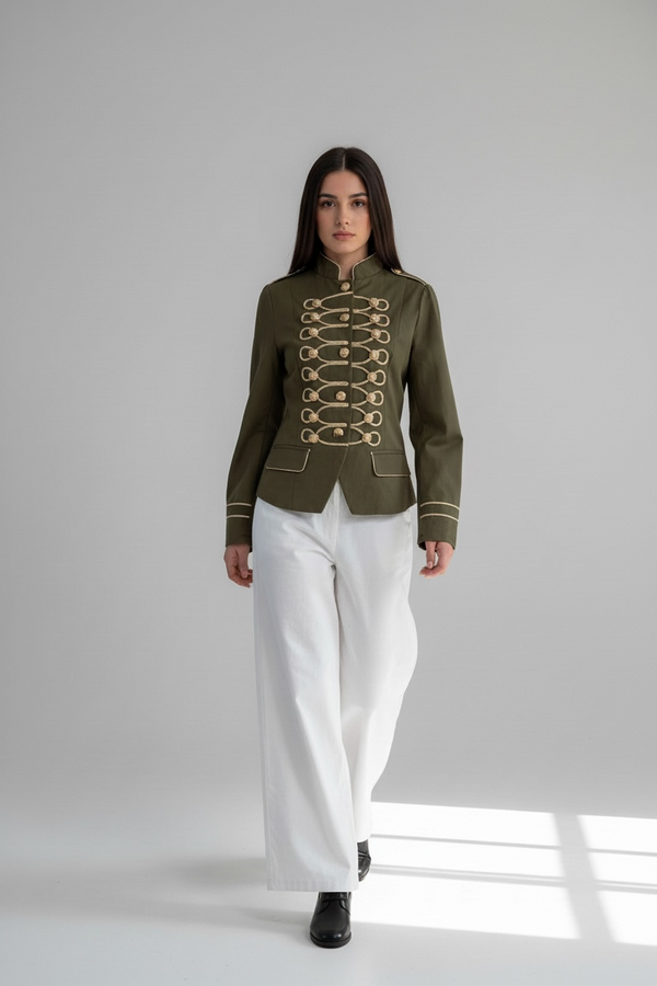 Chaqueta Militar botones