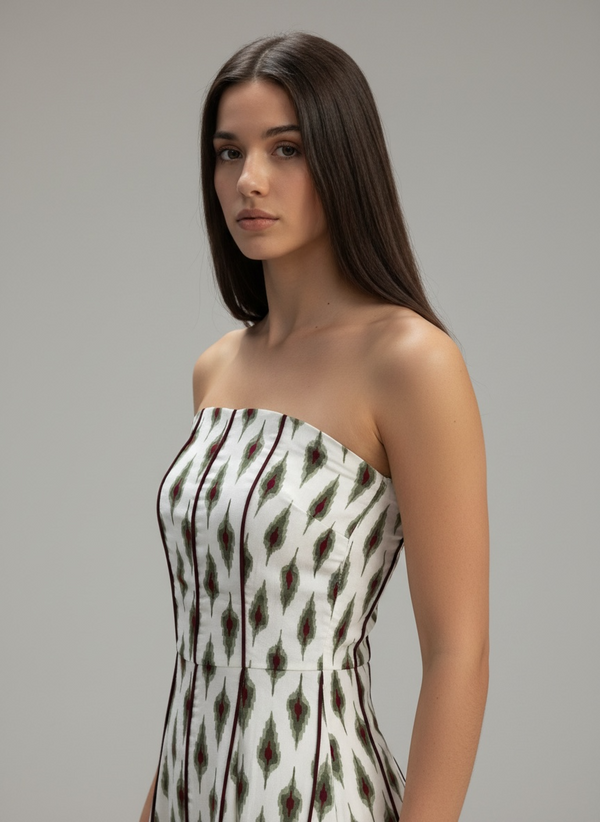 Vestido Palabra de Honor Naira