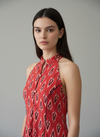 Vestido Largo de Fiesta Cuello Halter