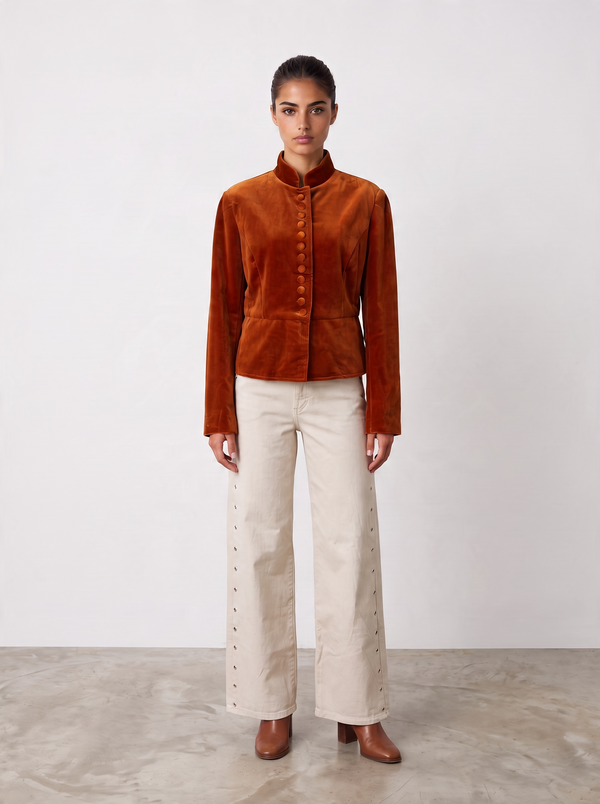 Chaqueta de terciopelo “Albi”