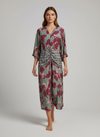 Vestido Midi Viscosa Estampado