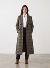Abrigo de cuadros “Almagro”