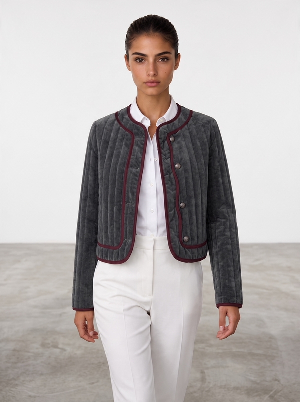 Chaqueta de micropana acolchada “Olvera”