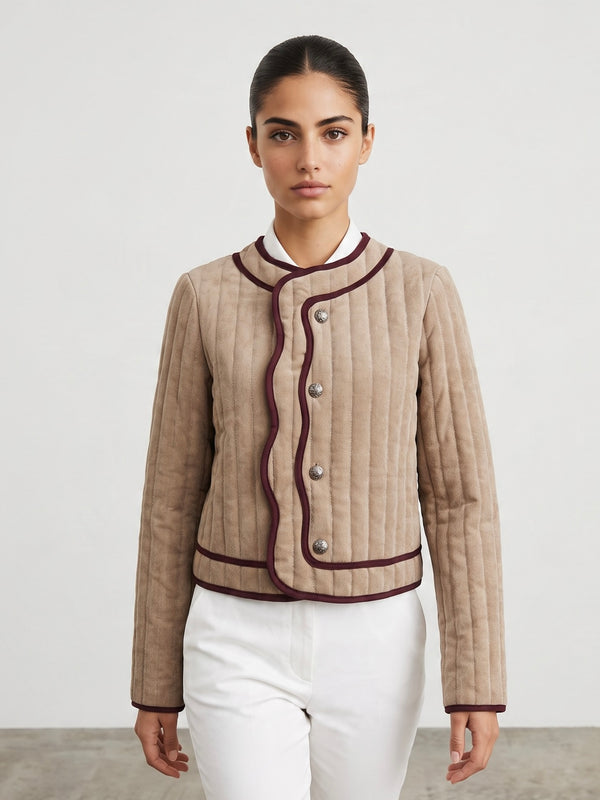 Chaqueta de micropana acolchada “Olvera”