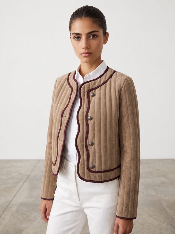 Chaqueta de micropana acolchada “Olvera”